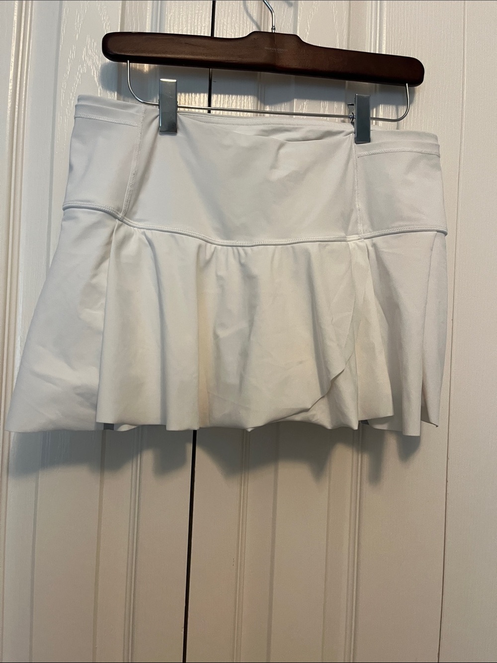 Lululemon white short. Size 8